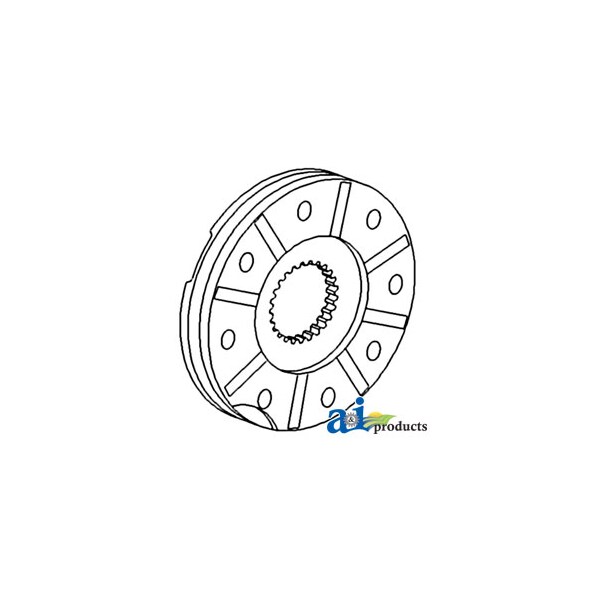 Disc, Hand Brake 1.25" x7.5" x8"